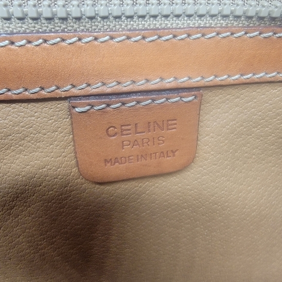 CELINE Women's Macadam Vintage Monogram Tote Bag M94 PVC Brown Good Condition - Picture 2 of 10